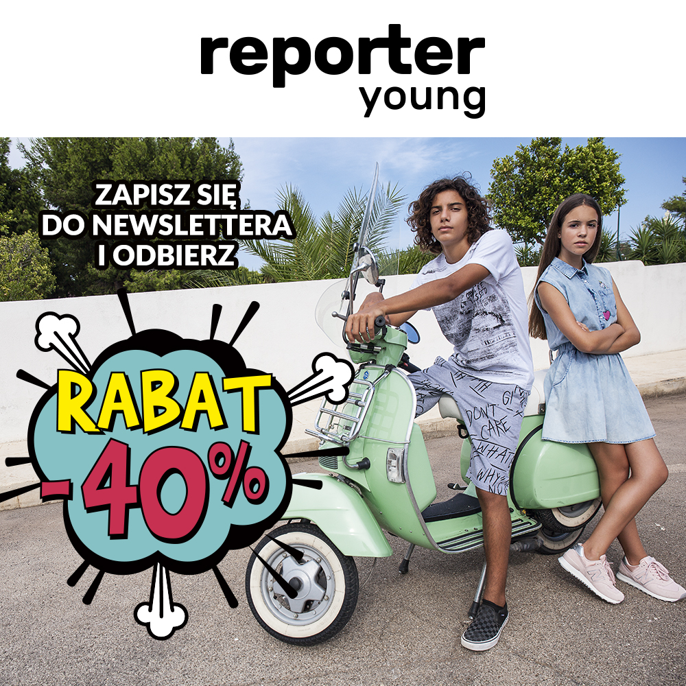 Reporter Young – Bang! Rabat -40% z okazji Dnia Dziecka!